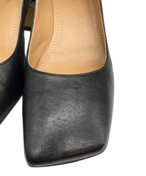 Maison Margiela（メゾンマルジェラ）Maison Margiela (メゾンマルジェラ) Court Shoes / コートシューズ ブラック サイズ:37の古着・服飾アイテム