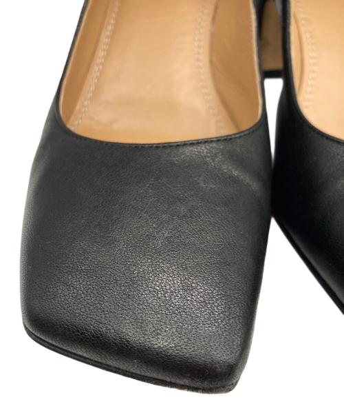 Maison Margiela（メゾンマルジェラ）Maison Margiela (メゾンマルジェラ) Court Shoes / コートシューズ ブラック サイズ:37の古着・服飾アイテム