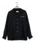 WACKO MARIA（ワコマリア）の古着「50'S SHIRT L/S/50's　ロングスリーブシャツ」｜ブラック