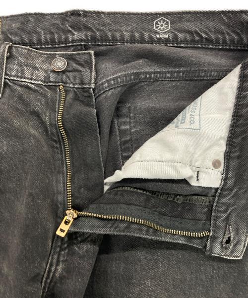 LEVI'S（リーバイス）LEVI'S (リーバイス) warm jeans 505 ブラック サイズ:Ｗ33の古着・服飾アイテム