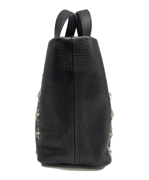 JIMMY CHOO（ジミーチュウ）JIMMY CHOO (ジミーチュウ) PIMLICO MINI TOTE ブラックの古着・服飾アイテム