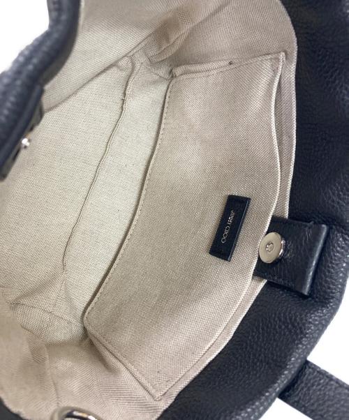 JIMMY CHOO（ジミーチュウ）JIMMY CHOO (ジミーチュウ) PIMLICO MINI TOTE ブラックの古着・服飾アイテム