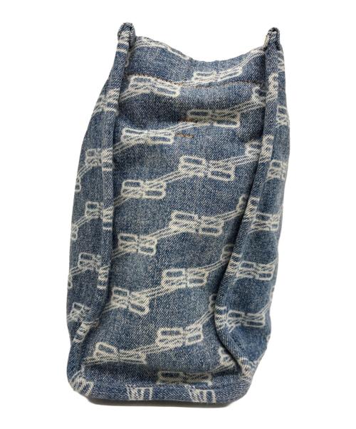 BALENCIAGA（バレンシアガ）BALENCIAGA (バレンシアガ) HARDWARE TOTE / ハードウェア トートバッグ ブルー ネイビーの古着・服飾アイテム