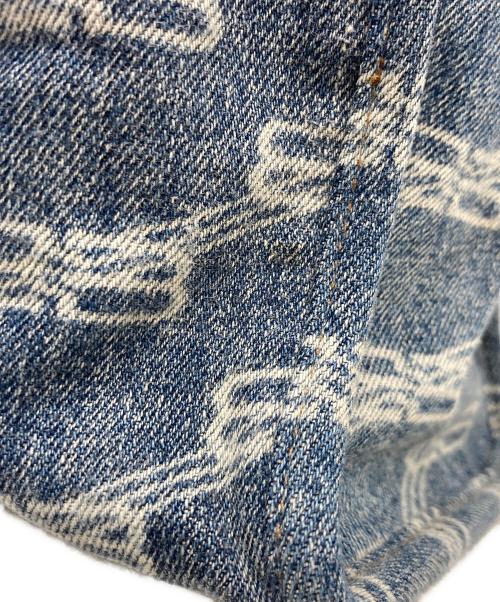 BALENCIAGA（バレンシアガ）BALENCIAGA (バレンシアガ) HARDWARE TOTE / ハードウェア トートバッグ ブルー ネイビーの古着・服飾アイテム