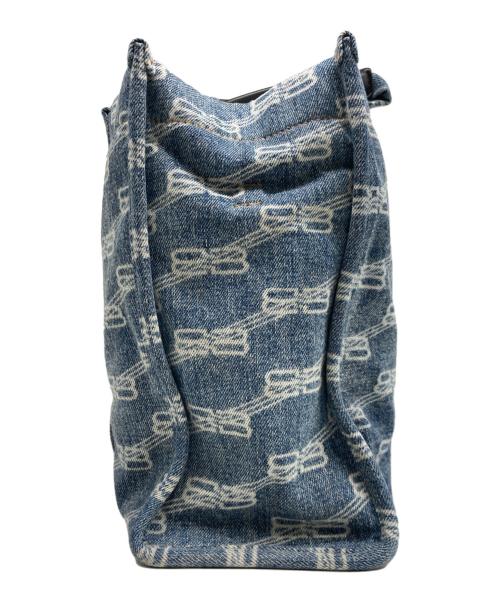 BALENCIAGA（バレンシアガ）BALENCIAGA (バレンシアガ) HARDWARE TOTE / ハードウェア トートバッグ ブルー ネイビーの古着・服飾アイテム