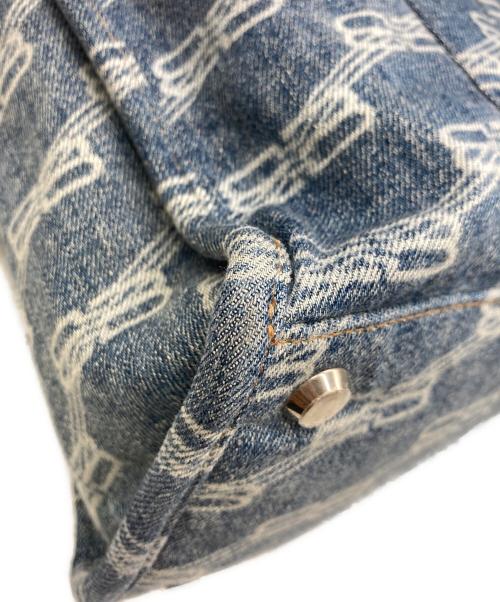 BALENCIAGA（バレンシアガ）BALENCIAGA (バレンシアガ) HARDWARE TOTE / ハードウェア トートバッグ ブルー ネイビーの古着・服飾アイテム