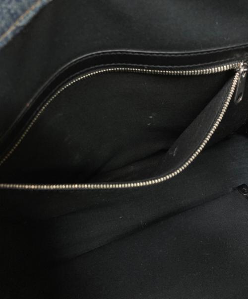 BALENCIAGA（バレンシアガ）BALENCIAGA (バレンシアガ) HARDWARE TOTE / ハードウェア トートバッグ ブルー ネイビーの古着・服飾アイテム