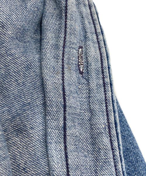 POLO RALPH LAUREN（ポロ・ラルフローレン）POLO RALPH LAUREN (ポロ・ラルフローレン) 80`Sボタンダウンデニムシャツ インディゴ サイズ:Lの古着・服飾アイテム