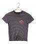 RRL（ダブルアールエル）の古着「ボーダーポケットTEE」｜ネイビー