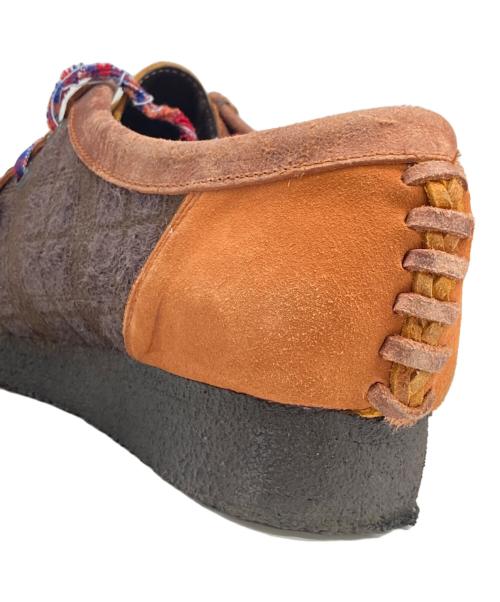 CLARKS（クラークス）CLARKS (クラークス) nicholas daley (ニコラス デイリー) ND Wallabee / ワラビー ブラウン サイズ:7 1/2の古着・服飾アイテム