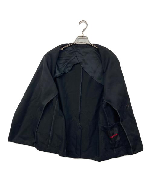 CABAN（キャバン）CABaN (キャバン) ウールギャバジンダブルセットアップ ブラック サイズ:Mの古着・服飾アイテム