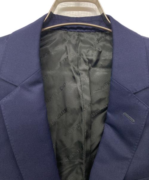 JOHN LAWRENCE SULLIVAN（ジョン ローレンス サリバン）JOHN LAWRENCE SULLIVAN (ジョン ローレンス サリバン) Wool 2B SETUP ネイビー サイズ:46の古着・服飾アイテム