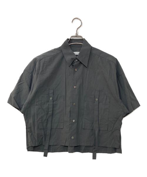 Ujoh（ウジョー）Ujoh (ウジョー) 別注Pocket Belt Shirts グレー サイズ:2の古着・服飾アイテム