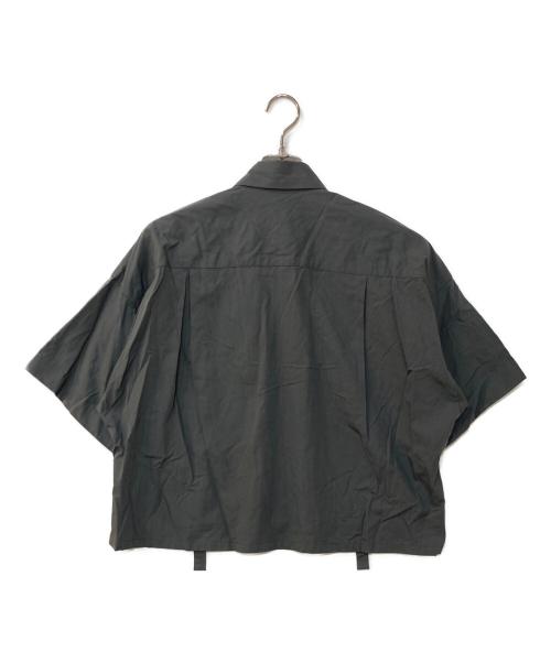 Ujoh（ウジョー）Ujoh (ウジョー) 別注Pocket Belt Shirts グレー サイズ:2の古着・服飾アイテム