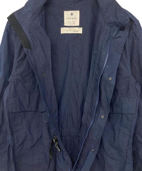 Snow peak（スノーピーク）Snow peak (スノーピーク) NEW BALANCE (ニューバランス) INDIGO C/N TSUNAGI ネイビー サイズ:Lの古着・服飾アイテム