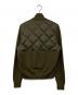 MONCLER (モンクレール) MAGLIONE / マッリオーネ ニット切替キルティングダウンジャケット カーキ サイズ:L：40000円