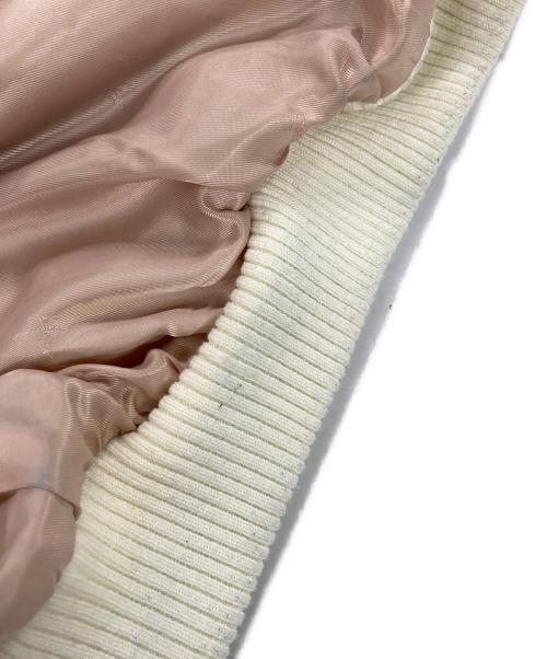 HER LIP TO（ハーリップトゥ）HER LIP TO (ハーリップトゥ) H Logo Varsity Jacket ベージュ サイズ:Mの古着・服飾アイテム