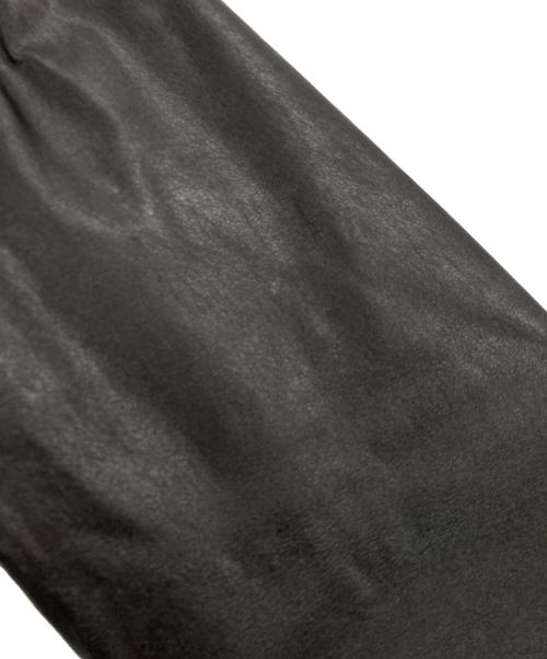 JIL SANDER（ジルサンダー）JIL SANDER (ジルサンダー) リバーシブルレザーナイロンジャケット ブラック サイズ:48の古着・服飾アイテム