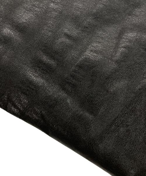 JIL SANDER（ジルサンダー）JIL SANDER (ジルサンダー) リバーシブルレザーナイロンジャケット ブラック サイズ:48の古着・服飾アイテム