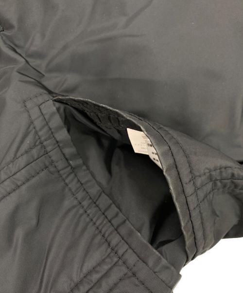 JIL SANDER（ジルサンダー）JIL SANDER (ジルサンダー) リバーシブルレザーナイロンジャケット ブラック サイズ:48の古着・服飾アイテム