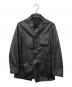JIL SANDER（ジルサンダー）の古着「リバーシブルレザーナイロンジャケット」｜ブラック