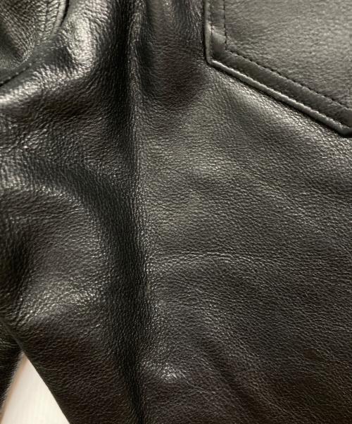 Schott（ショット）Schott (ショット) レザーパンツ ブラック サイズ:76cm (W30)の古着・服飾アイテム