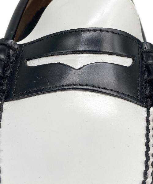 G.H.BASS（ジーエイチバス）G.H.BASS (ジーエイチバス) WEEJUN HERITAGE / ペニーローファー ホワイト サイズ:US9.5の古着・服飾アイテム