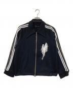 GRANCYグランシー）の古着「Zipdesign Schroedinger Track Jacket / ジップデザインシュレディンガートラックジャケット」｜ブラック