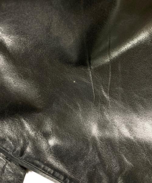 GAP（ギャップ）GAP (ギャップ) 00`S OLD GAP ブーツカットレザーパンツ ブラック サイズ:8の古着・服飾アイテム