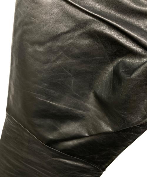 GAP（ギャップ）GAP (ギャップ) 00`S OLD GAP ブーツカットレザーパンツ ブラック サイズ:8の古着・服飾アイテム