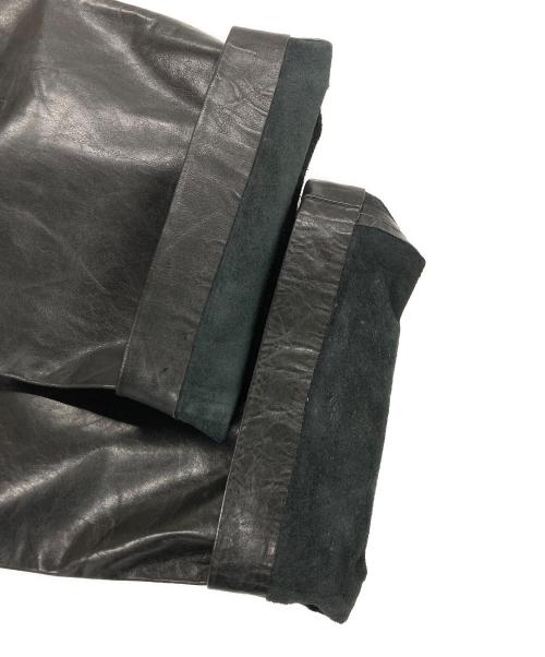 GAP（ギャップ）GAP (ギャップ) 00`S OLD GAP ブーツカットレザーパンツ ブラック サイズ:8の古着・服飾アイテム