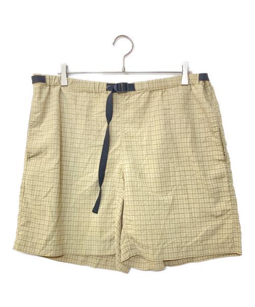 Patagonia（パタゴニア）Patagonia (パタゴニア) 90-00`S チェックショーツ ベージュ サイズ:Lの古着・服飾アイテム