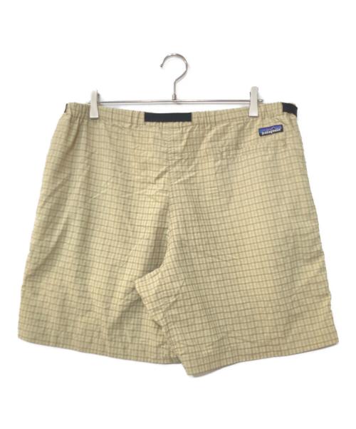 Patagonia（パタゴニア）Patagonia (パタゴニア) 90-00`S チェックショーツ ベージュ サイズ:Lの古着・服飾アイテム