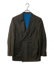 FREEMANS SPORTING CLUB（フリーマンズスポーティングクラブ）の古着「ダブルブレストジャケット」｜ブラウン