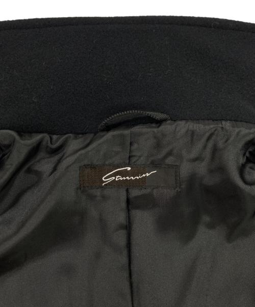 STUNNING LURE（スタニングルアー）STUNNING LURE (スタニングルアー) オーバーミドルコート ブラックの古着・服飾アイテム