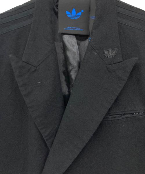 adidas（アディダス）adidas (アディダス) Blue Version Chile 62 Wool Coat / チリ 62 ウールコート ブラック サイズ:XLの古着・服飾アイテム