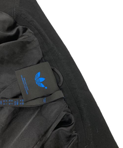 adidas（アディダス）adidas (アディダス) Blue Version Chile 62 Wool Coat / チリ 62 ウールコート ブラック サイズ:XLの古着・服飾アイテム