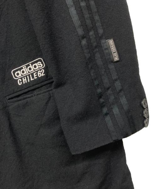 adidas（アディダス）adidas (アディダス) Blue Version Chile 62 Wool Coat / チリ 62 ウールコート ブラック サイズ:XLの古着・服飾アイテム