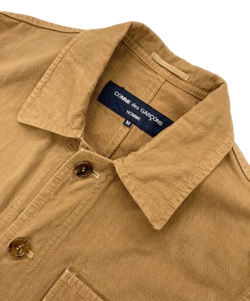 COMME des GARCONS HOMME（コムデギャルソン オム）COMME des GARCONS HOMME (コムデギャルソン オム) ダックカバーオール ブラウン サイズ:Mの古着・服飾アイテム