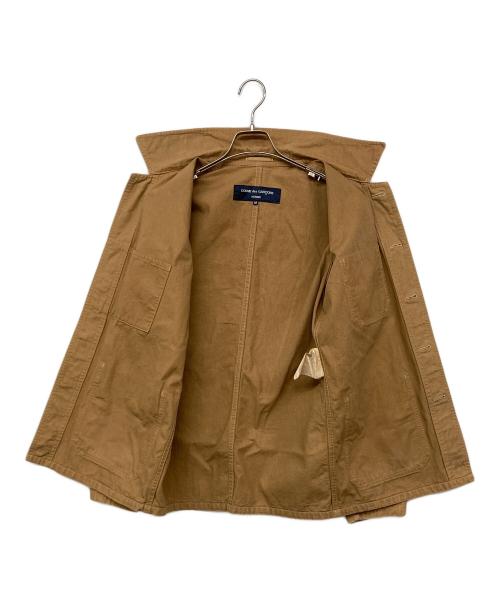 COMME des GARCONS HOMME（コムデギャルソン オム）COMME des GARCONS HOMME (コムデギャルソン オム) ダックカバーオール ブラウン サイズ:Mの古着・服飾アイテム