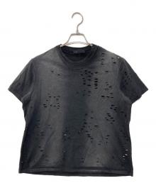 FILTH（フィルス）の古着「DESTROYED S/S TEE Tシャツ」｜ブラック