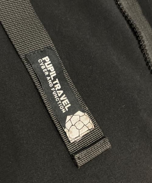 PUPIL TRAVEL（ピューピルトラベル）PUPIL TRAVEL (ピューピルトラベル) オーロラリフレクターラップテックショーツ ブラック サイズ:2の古着・服飾アイテム