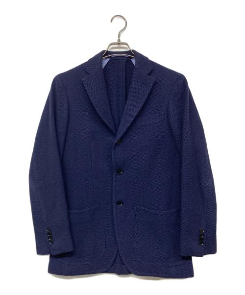 RING JACKET（リングジャケット）RING JACKET (リングジャケット) RT054F22D バーズアイウールテーラードジャケット ネイビー サイズ:44の古着・服飾アイテム