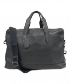 COACHコーチ）の古着「シボレザーブリーフケース」｜ブラック