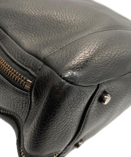 COACH（コーチ）COACH (コーチ) シボレザーブリーフケース ブラックの古着・服飾アイテム