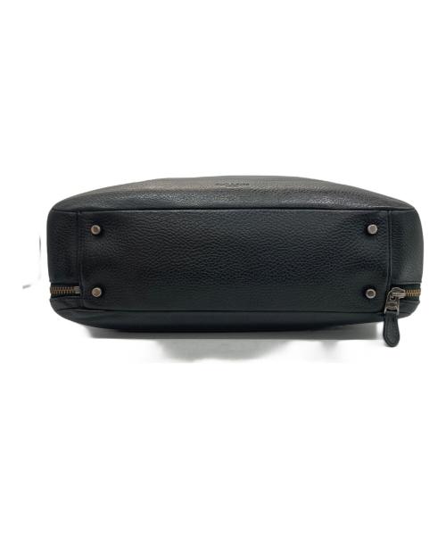 COACH（コーチ）COACH (コーチ) シボレザーブリーフケース ブラックの古着・服飾アイテム