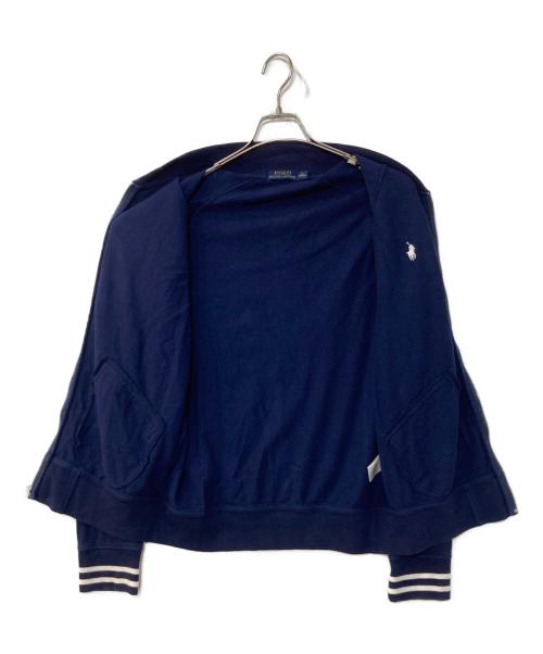 POLO RALPH LAUREN（ポロ・ラルフローレン）POLO RALPH LAUREN (ポロ・ラルフローレン) コットンブルゾン ネイビー サイズ:Mの古着・服飾アイテム