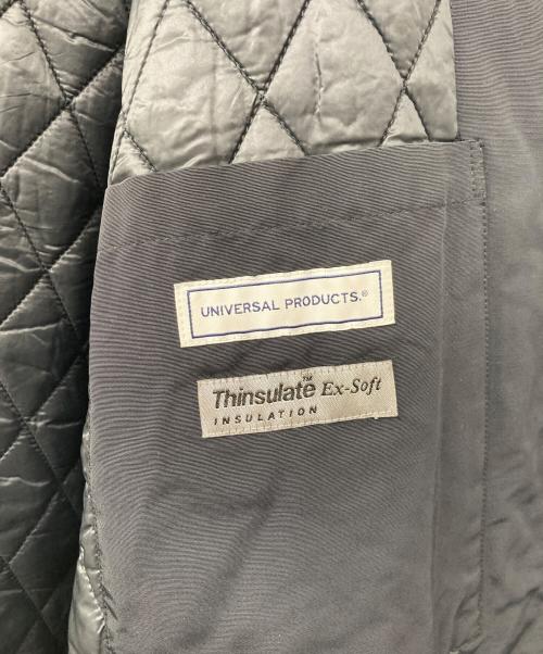 UNIVERSAL PRODUCTS.（ユニバーサルプロダクツ）UNIVERSAL PRODUCTS. (ユニバーサルプロダクツ) BENCH COAT  中綿コート ブラック サイズ:3の古着・服飾アイテム