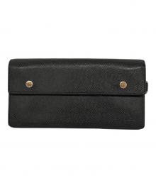 LOUIS VUITTON（ルイ ヴィトン）の古着「タイガ ポルトフォイユ アコルデオン 長財布」｜ブラック