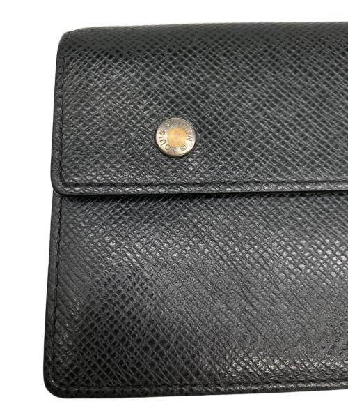 LOUIS VUITTON（ルイ ヴィトン）LOUIS VUITTON (ルイ ヴィトン) タイガ ポルトフォイユ アコルデオン 長財布 ブラックの古着・服飾アイテム